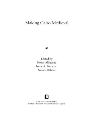 cover image of Making Cairo Medieval